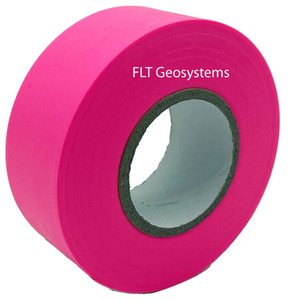 SitePro Salamander Pink Glo Survey Flagging Tape Ribbon 