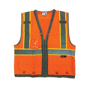 SitePro 700 Series Surveyor Vest Orange 3X