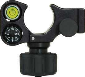 SECO 5200-155 Quick-Release Pole Clamp with Vial & Compass