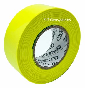 Presco "Texas" Yellow Glo Survey Flagging Tape 